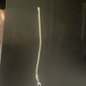 Beautiful 925 silver chain bracelet